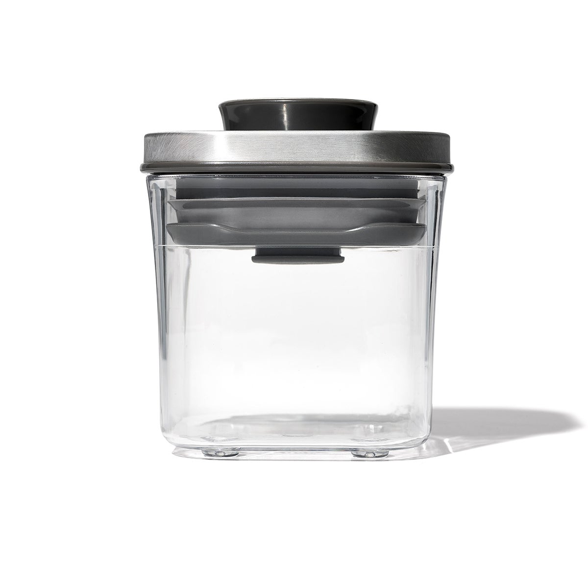 小物 SRL SQUARE-S/CE-POT OXO Steel POP Square Canisters | The Container Store